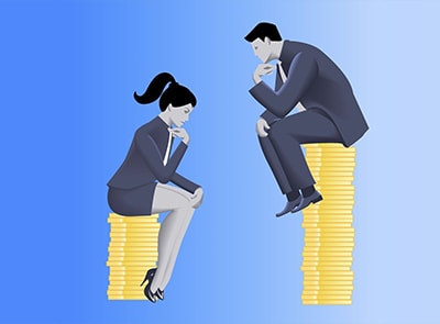 EVIDENT PAY GAP BETWEEN MALE & FEMALE HR MANAGERS IN UK