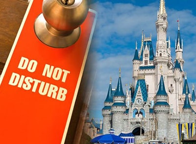 NO MORE ‘DO NOT DISTURB’ SIGNS IN DISNEY HOTELS!