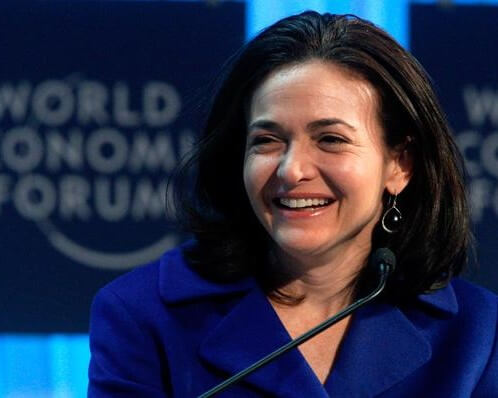 FACEBOOK COO CALLS OUT TO WOMEN TO LEAN IN AGAIN