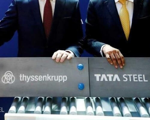 EMPLOYEES AT THYSSENKRUPP ARE NOT HAPPY ABOUT ITS JV WITH TATA STEEL