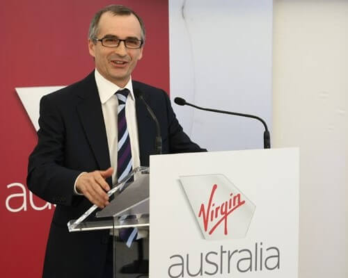 VIRGIN AUSTRALIA CEO STEPS DOWN, WITHOUT CONTENDERS FOR SUCCESSION