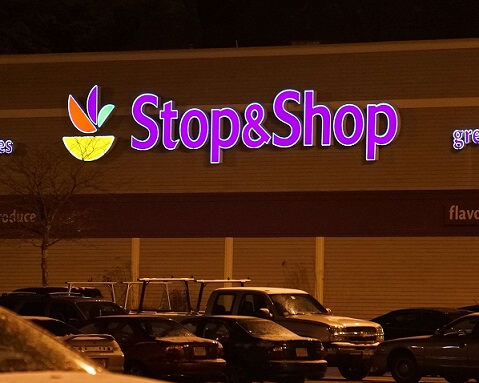 STRIKE MARKS ALL STOP AND NO SHOP FOR STOP & SHOP STORES 