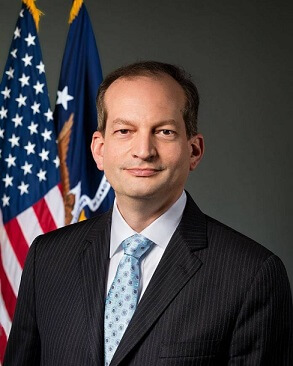 U.S. LABOR SECRETARY RESIGNS 