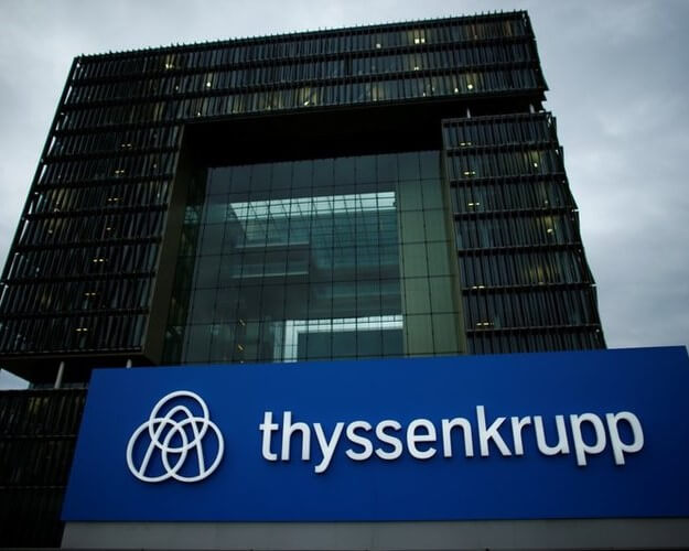 THYSSENKRUPP SEEKS TO WADE OFF EARLIER HICK-UPS WITH RESTRUCTURING 