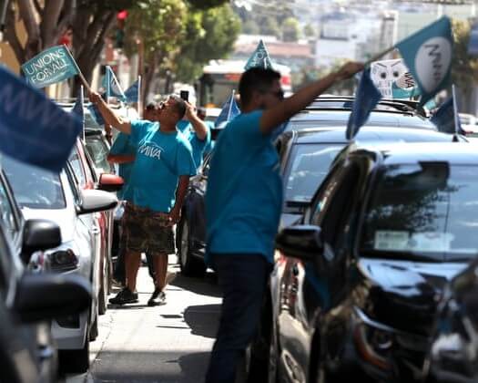  UBER AND LYFT DRIVERS RALLY FOR BILL 