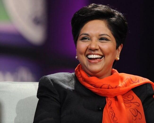 INDRA NOOYI ENCOURAGES WOMEN TO BREAK BARRIERS 