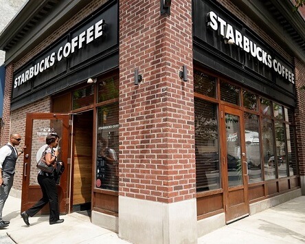 Starbucks sued for racism 