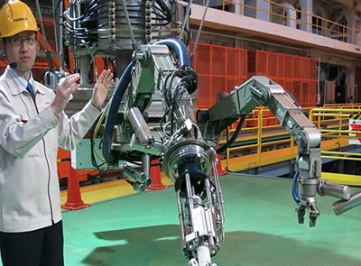 ROBOTS COULD HOLD THE KEY TO DELIVERING REPAIRS AT FUKUSHIMA