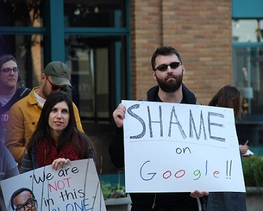 Google workers continue protests 
