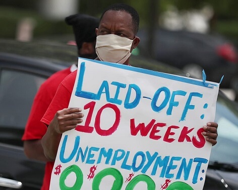 Weekly Jobless claims decline as economy reopens! 