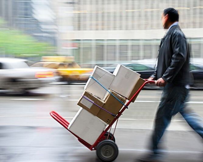 PARCEL CARRIERS SEE A PLUMMETED HIRING AFTER A HIGH AS 9,700 JOBS WERE SLASHED IN FEBRUARY 